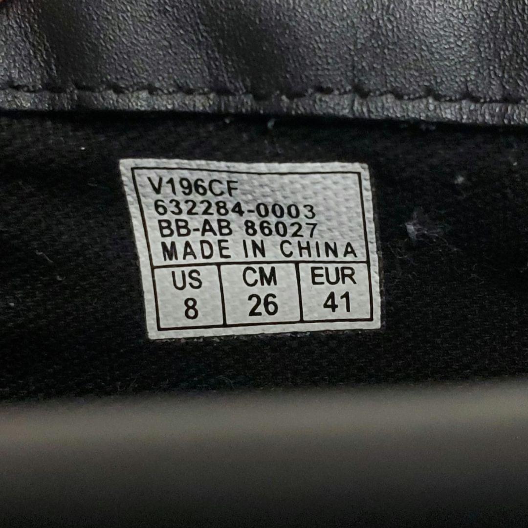 【美品】VANS ローファー レザー ブラック 26cm V196CF