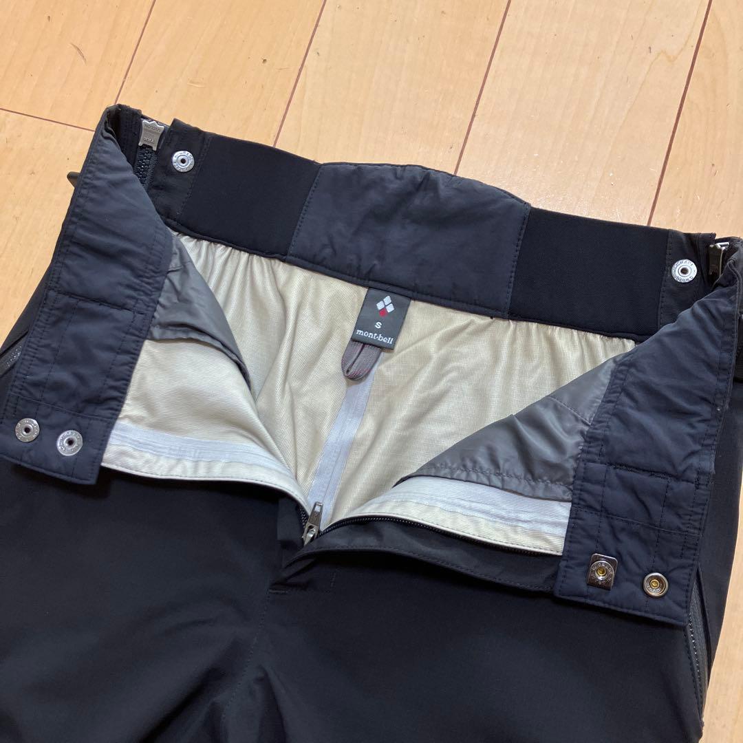 mont-bell モンベル　アルパインパンツ　ゴアテックス　ブラック　Sサイズ