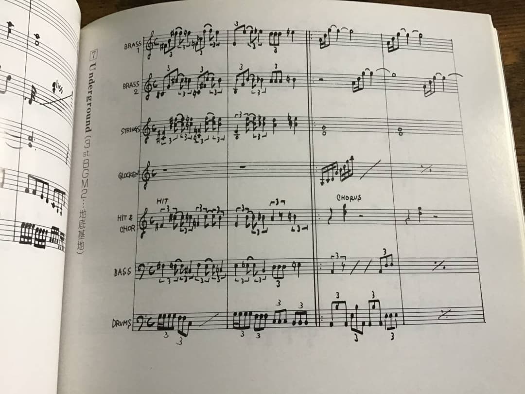 ★楽譜/グラディウス/楽譜集1/ゲームミュージック/総譜/スコアブック1