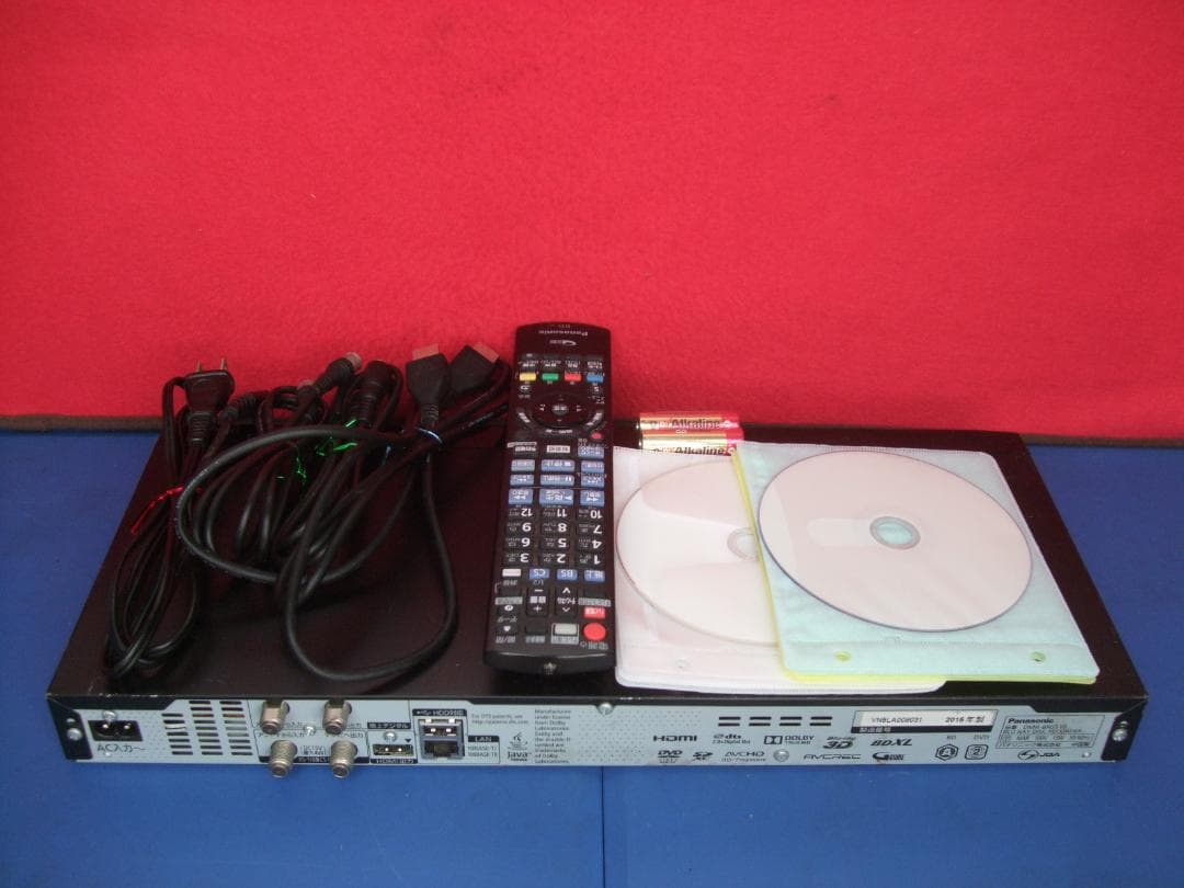 パナソニック ブルーレイレコーダー DMR-BRS510 動作品