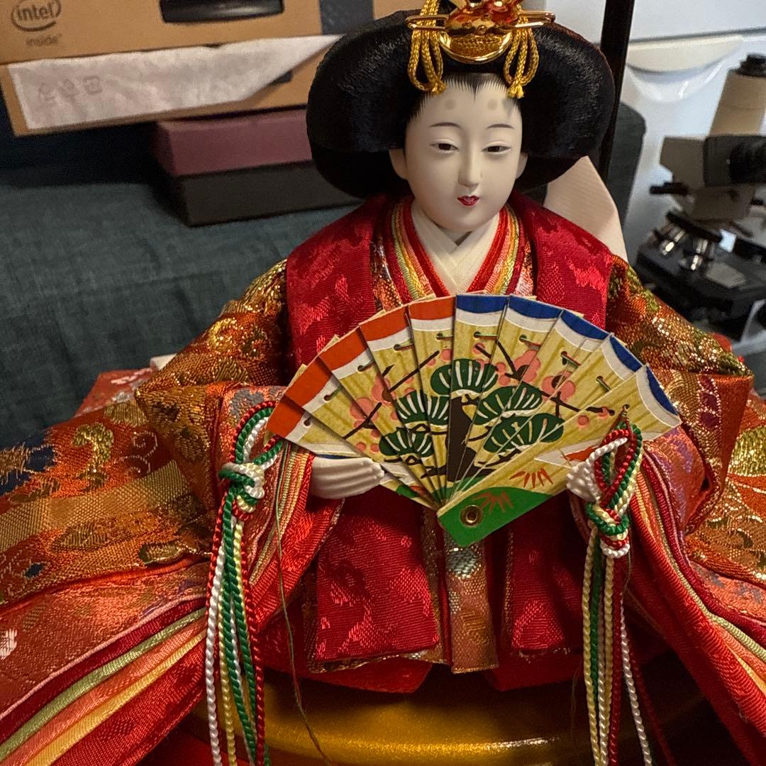 まこちゃん　雛人形　秀月　箱付き　本日発送可能