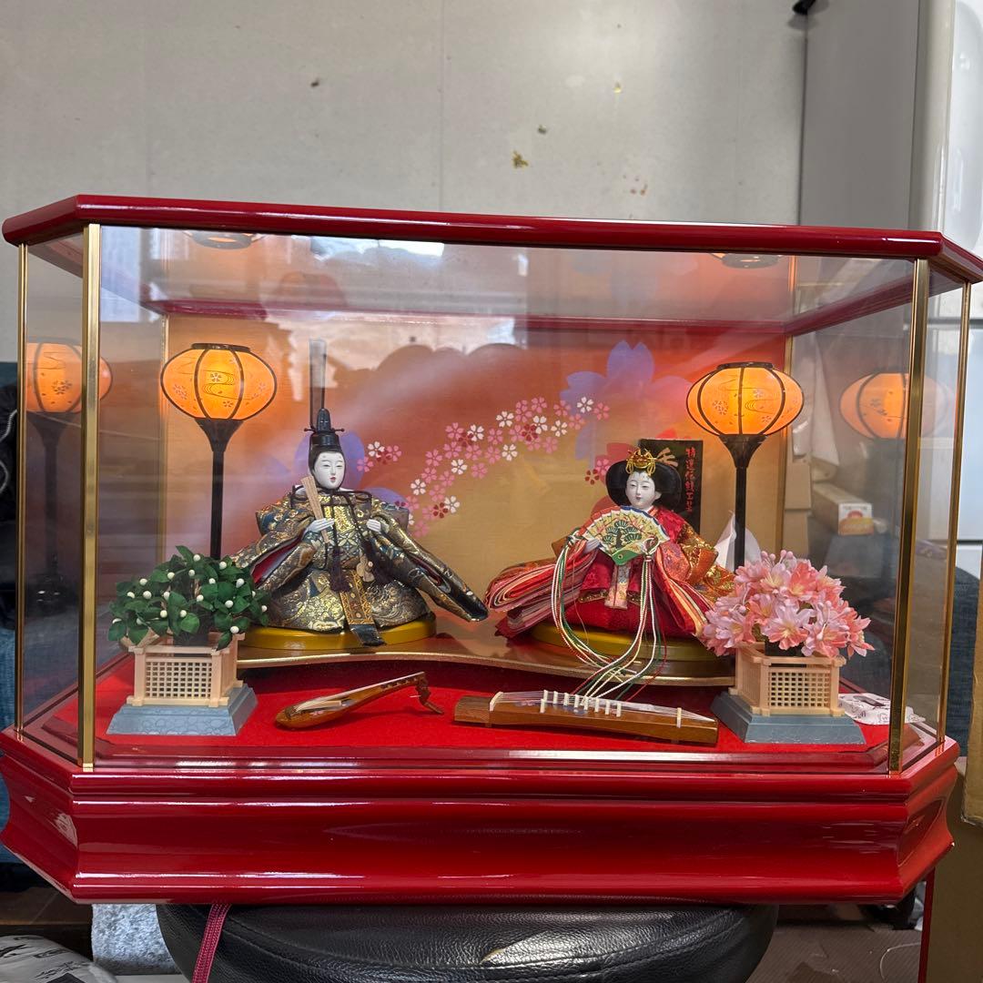 まこちゃん　雛人形　秀月　箱付き　本日発送可能