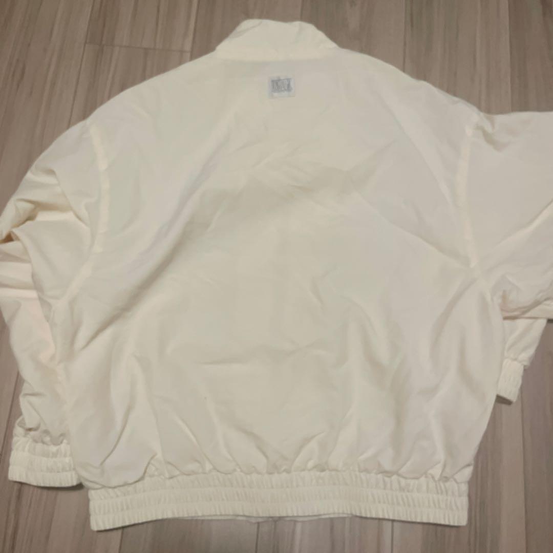 tostalgic ウィンドブレーカー ホワイトイエロー