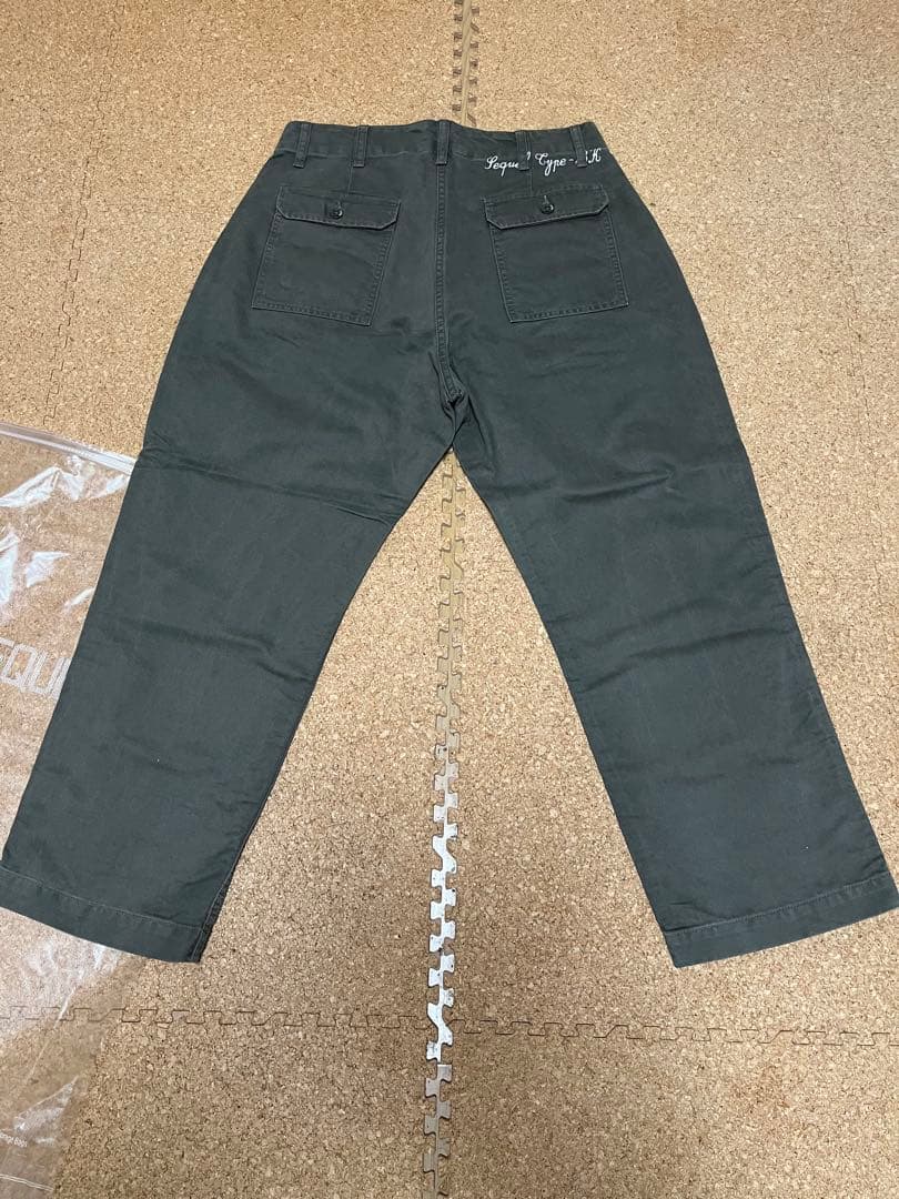 SEQUEL 25SS BAKER PANTS -TYPE-BK Sサイズ　新品