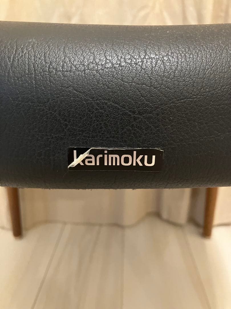 [カリモク] ダイニングチェア　CT6165 ウォールナット