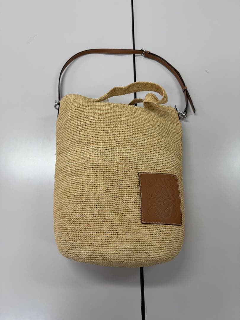 LOEWE ストロー かごバッグ