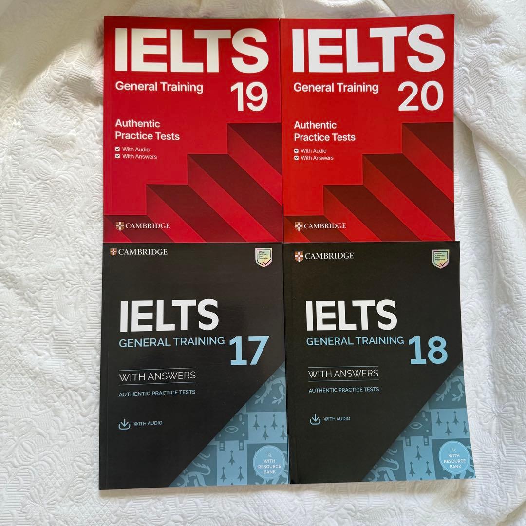 【新品未使用】IELTS General Training17&18&19&20