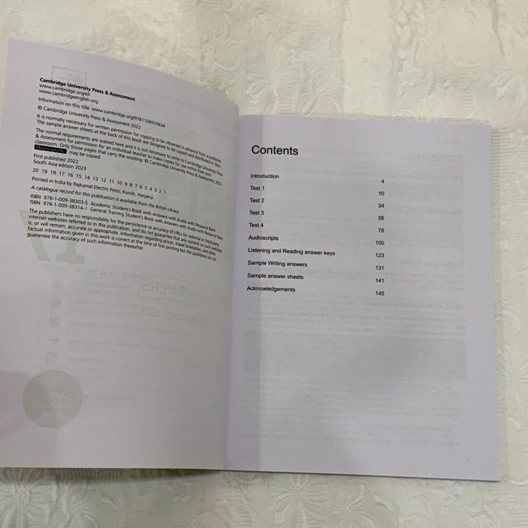 【新品未使用】IELTS General Training17&18&19&20