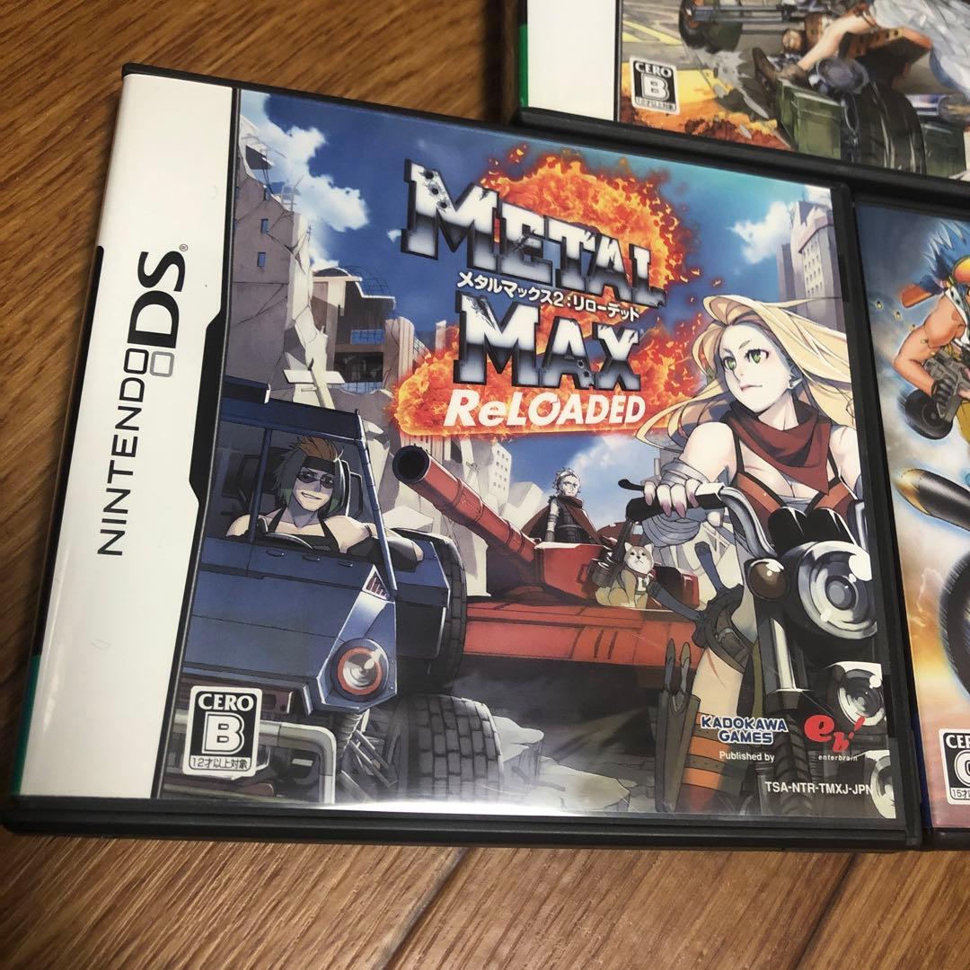 3DS メタルマックス4 DS メタルマックス2リローデッド メタルマックス3