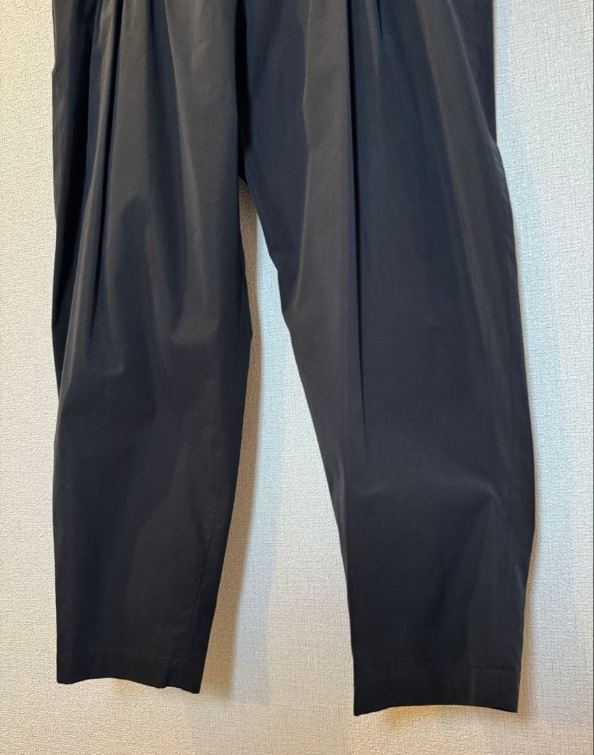 ミナペルホネン moment テーパードパンツ black 40 25-26aw