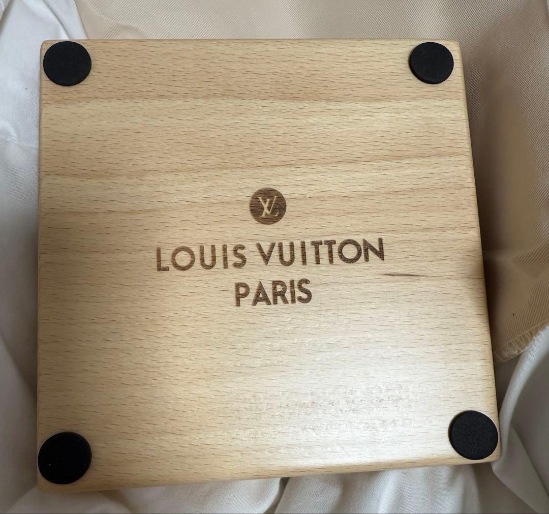 レア　置き灰皿　lv 橅木　beech woodステンレス　新品