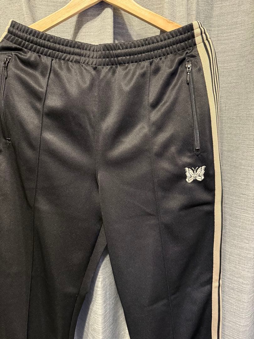 【さつま】Needles LHP別注 トラックパンツ ブラック 黒