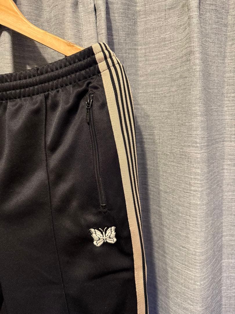 【さつま】Needles LHP別注 トラックパンツ ブラック 黒