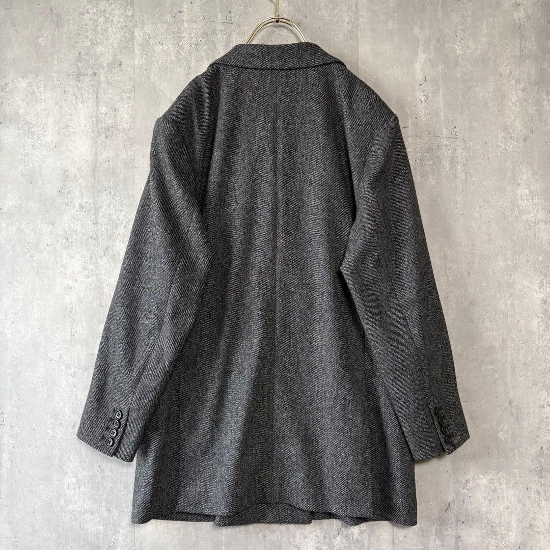 専用　良品✨　プラステ　ウールブレンドリラクシーダブルジャケット　ダークグレー