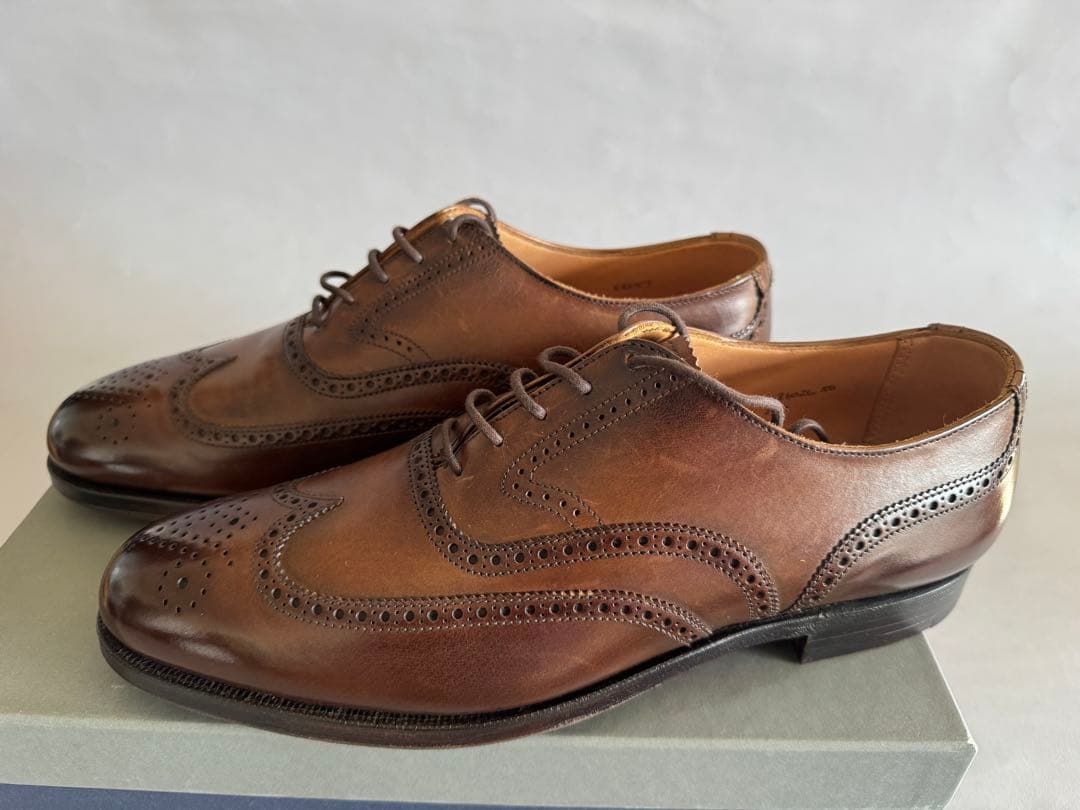 BROOKS BROTHERS　PEAL & CO. ドレスシューズ 8 E