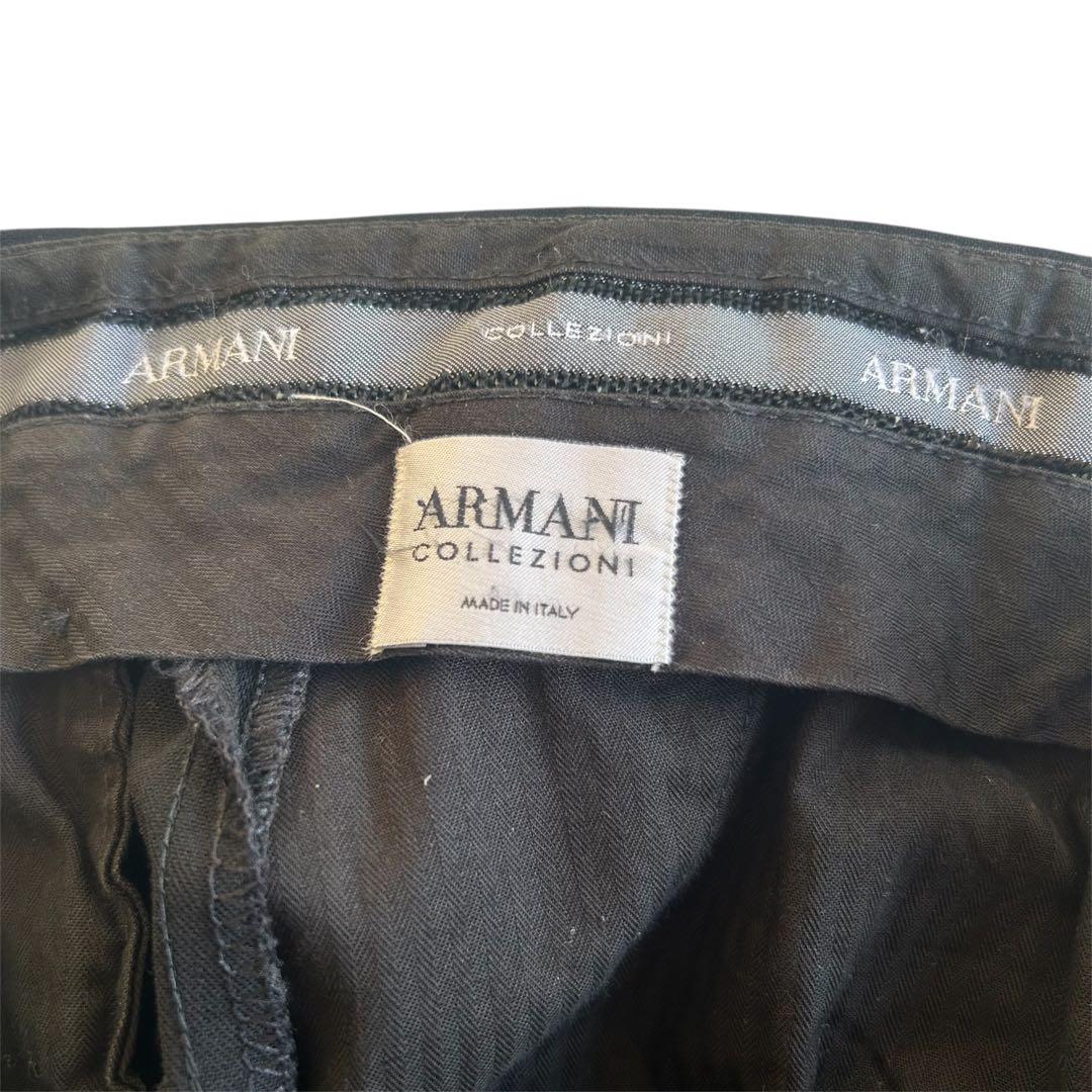 ARMANI（アルマーニ） ブラックスラックス ウール100%
