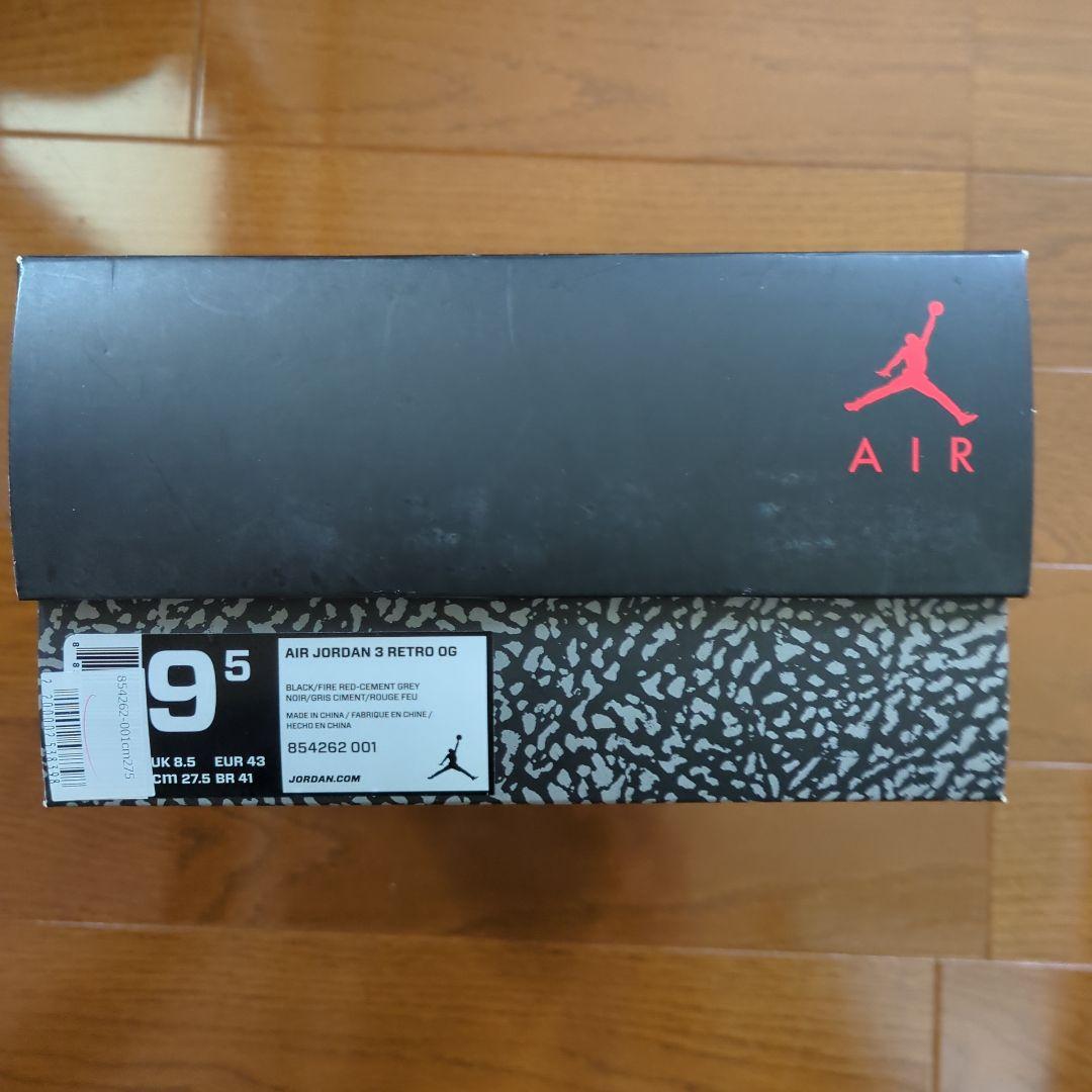 シューズ(男性用) Nike Air Jordan 3 RETRO