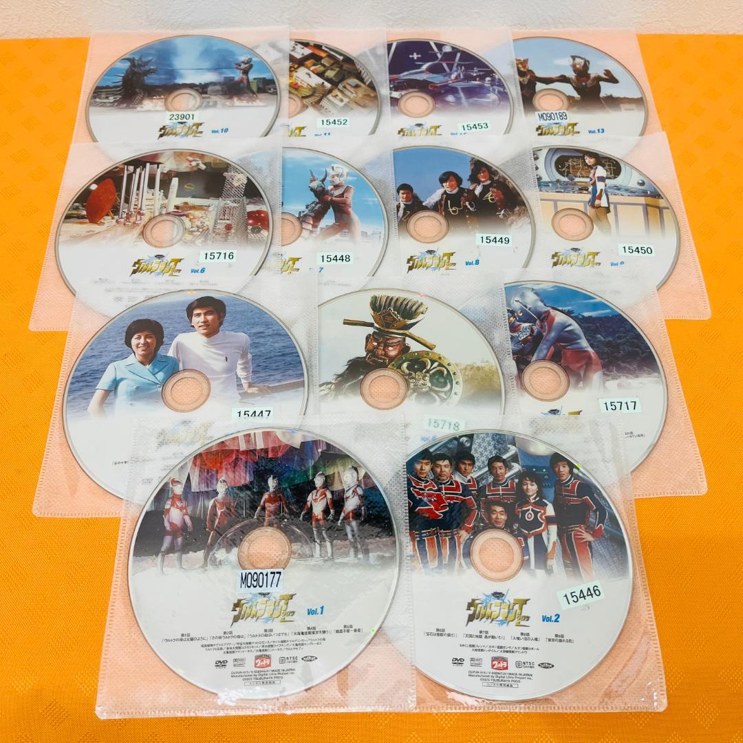『ウルトラマンタロウ』全13巻セット レンタル使用済DVD