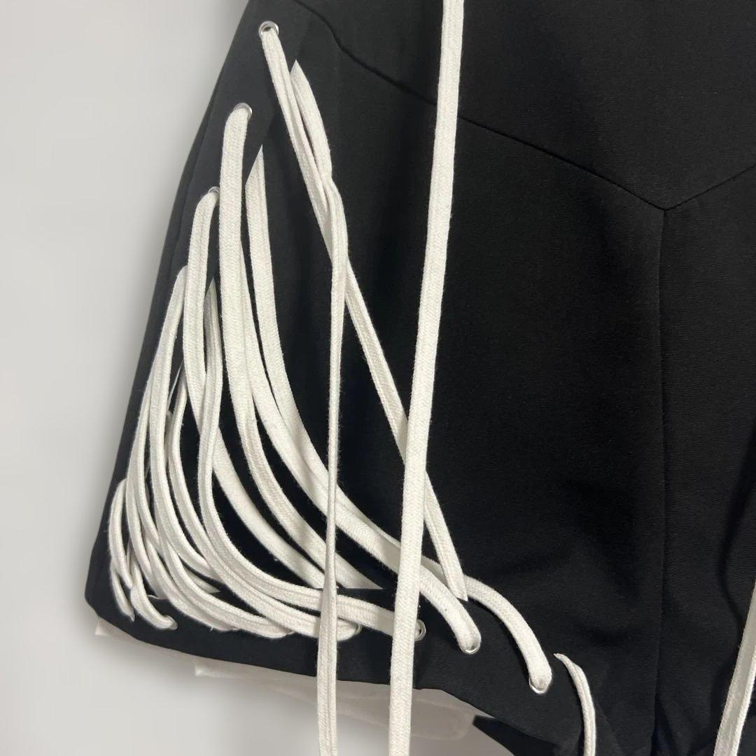 theredthread レースアップショーツ　S lace up shorts