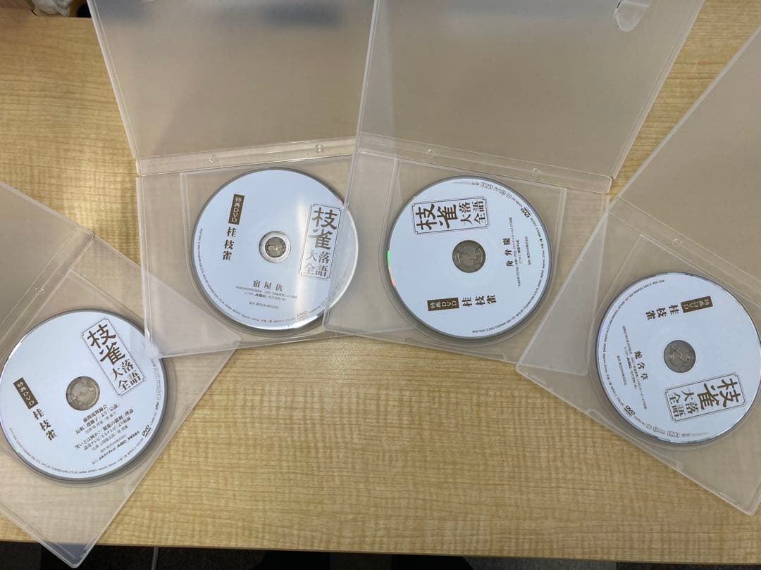 ★桂枝雀 枝雀落語大全 第1期〜4期 豪華全40集セット DVD＋特典DVD