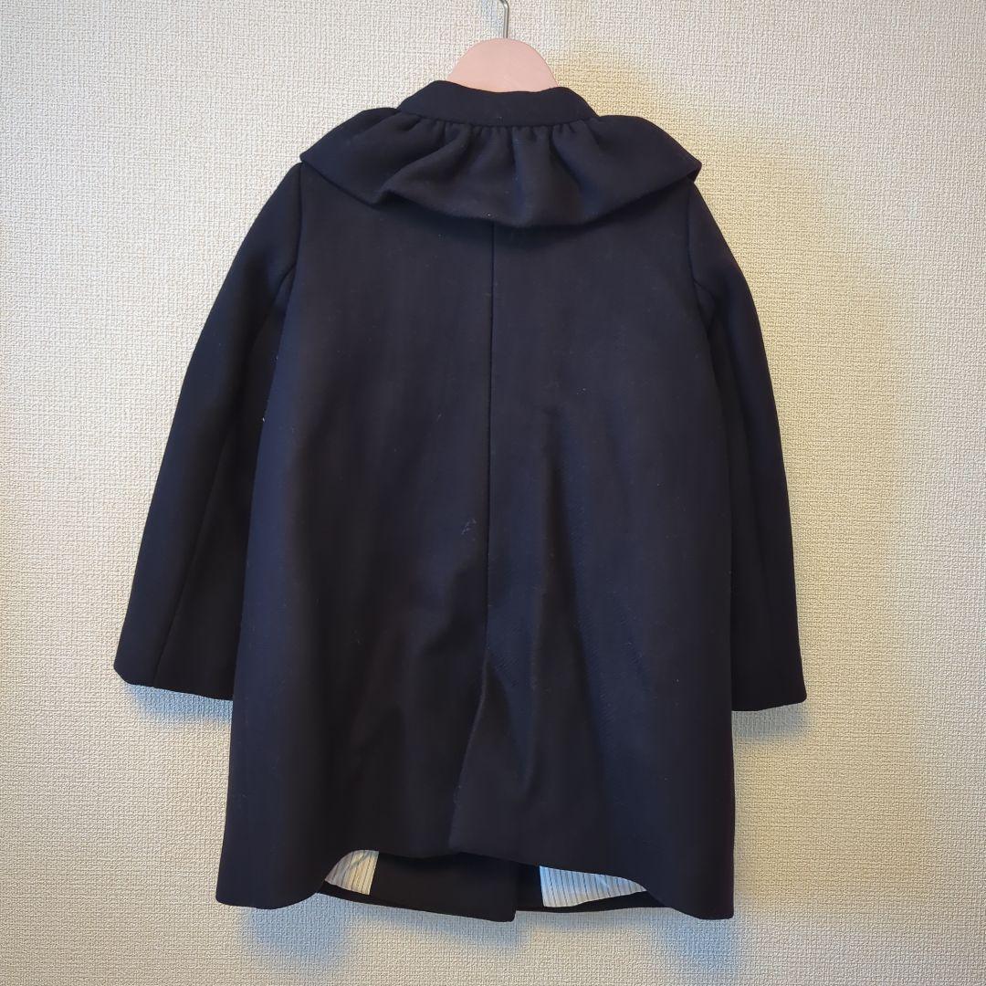 新品未使用　Bonpoint ネイビー ダブルコート 4A