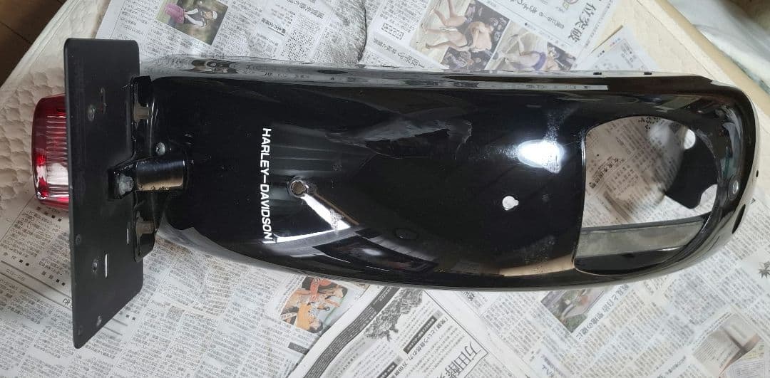 k*3様 HDスポーツスター 純正リアフェンダー(Black)