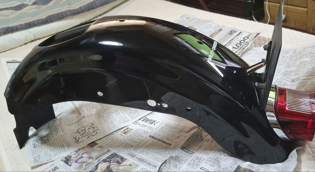 k*3様 HDスポーツスター 純正リアフェンダー(Black)