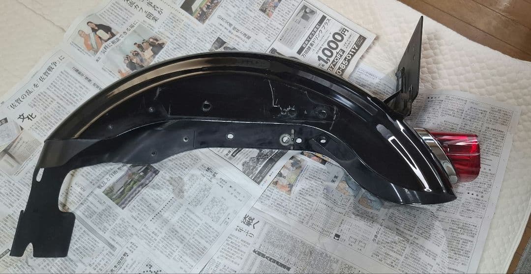 k*3様 HDスポーツスター 純正リアフェンダー(Black)