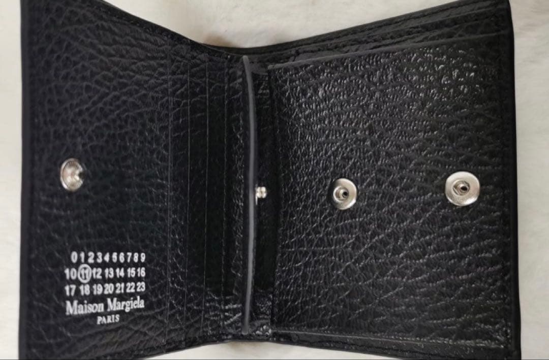 Maison Martin Margiela ブラック二つ折り財布