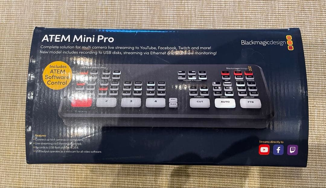 7*物様 Blackmagic Design ATEM Mini Pro