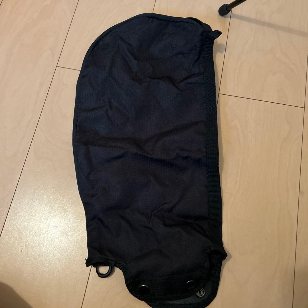 ニューエラ　黒　キャディバッグ スタンド　カモフラ