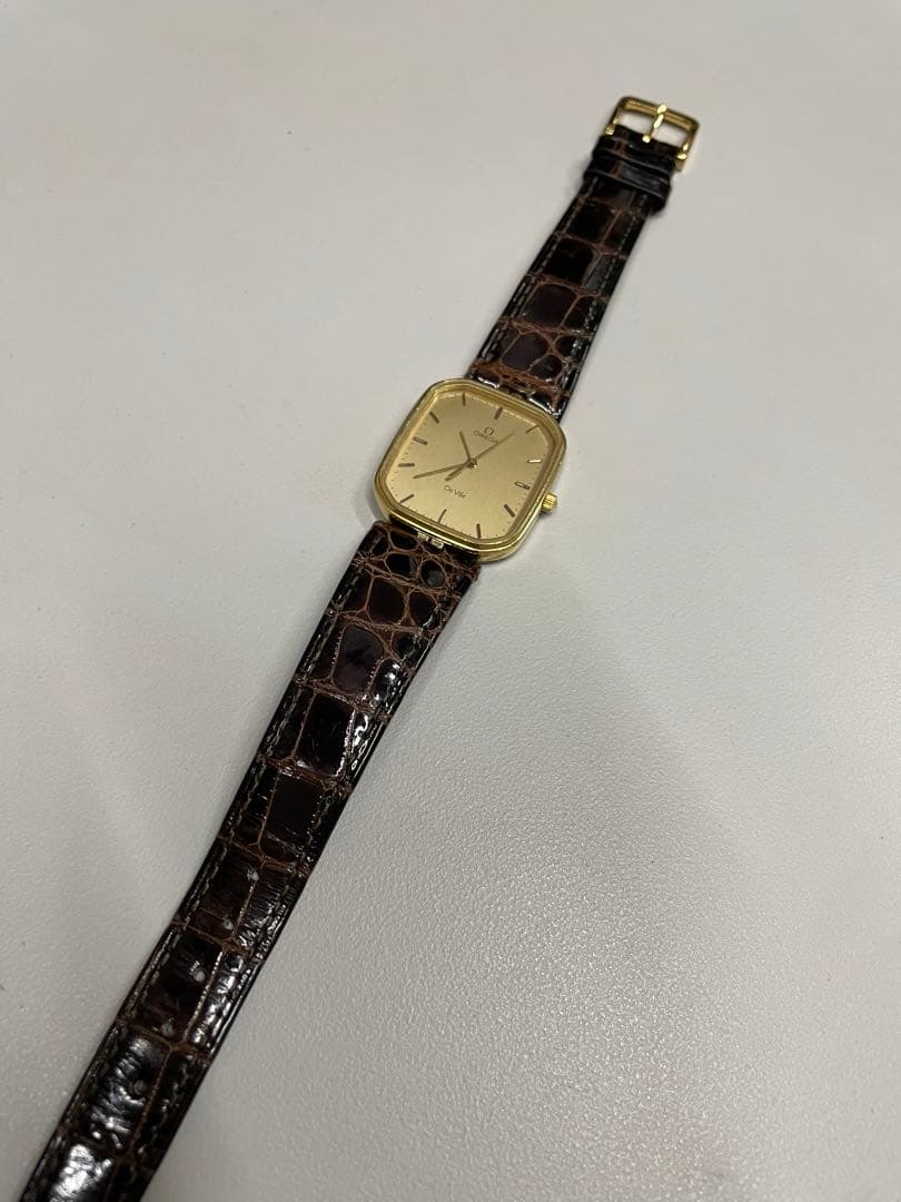 OMEGA ゴールド スクエアケース 時計