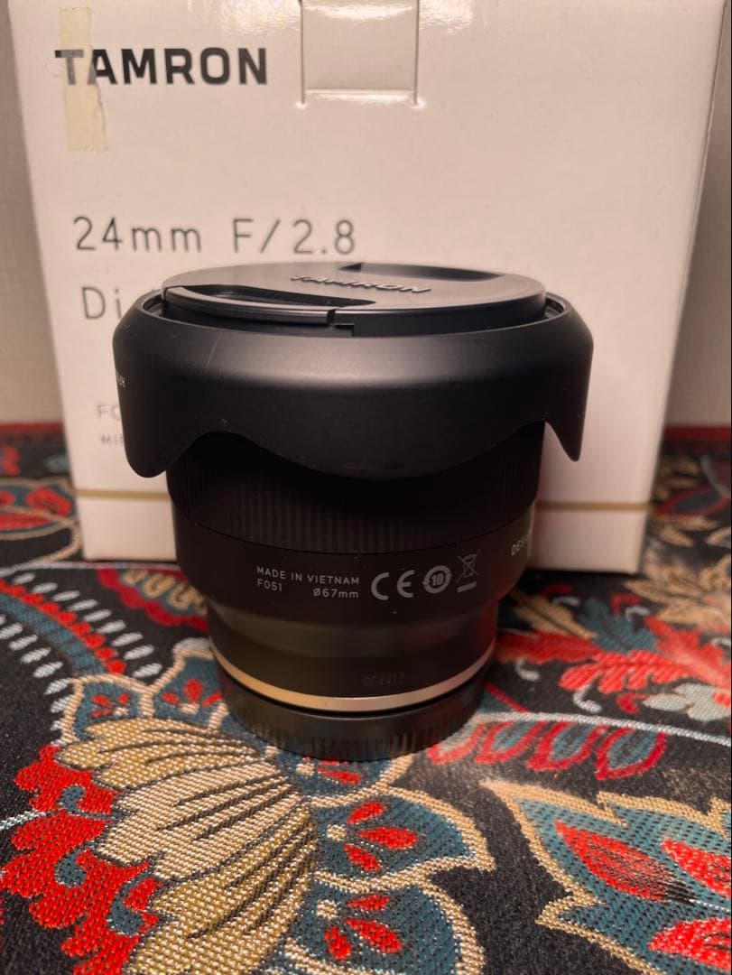 単焦点 tamron 24mm ※67mm保護フィルターつき