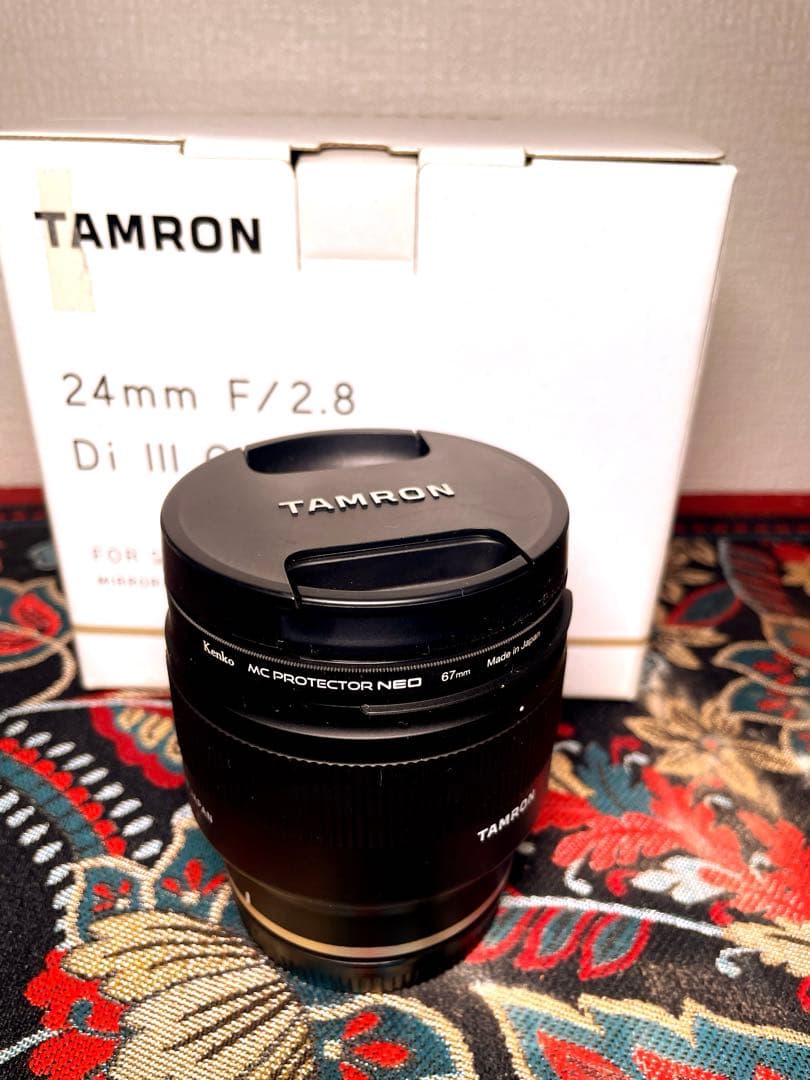 単焦点 tamron 24mm ※67mm保護フィルターつき
