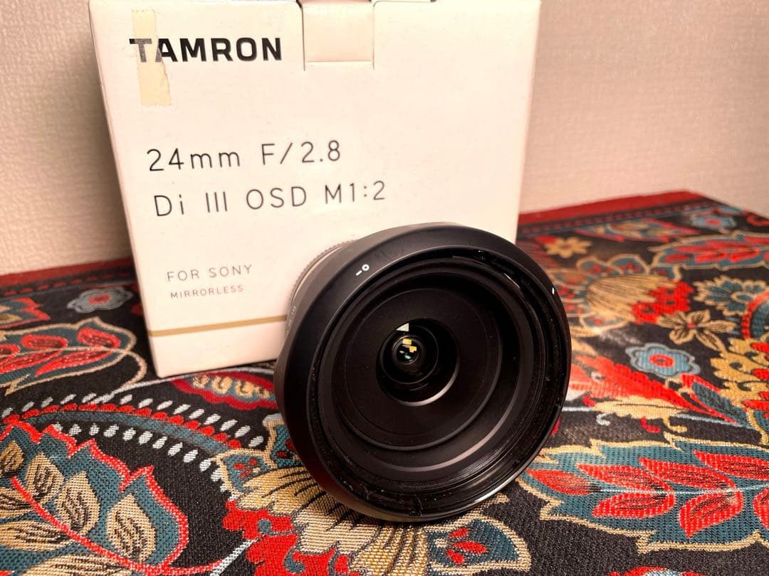 単焦点 tamron 24mm ※67mm保護フィルターつき