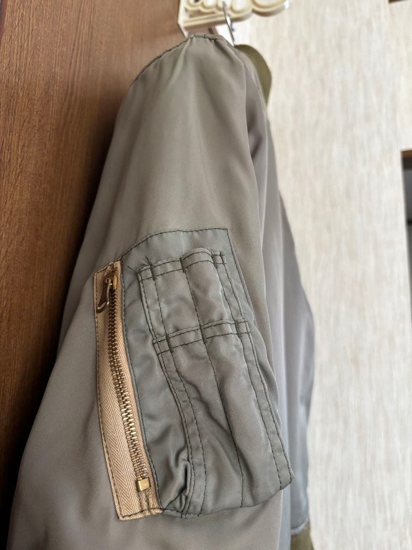 p*a様 SALE90sEvisエヴィスB-15DフライトJKオリーブグリーン4