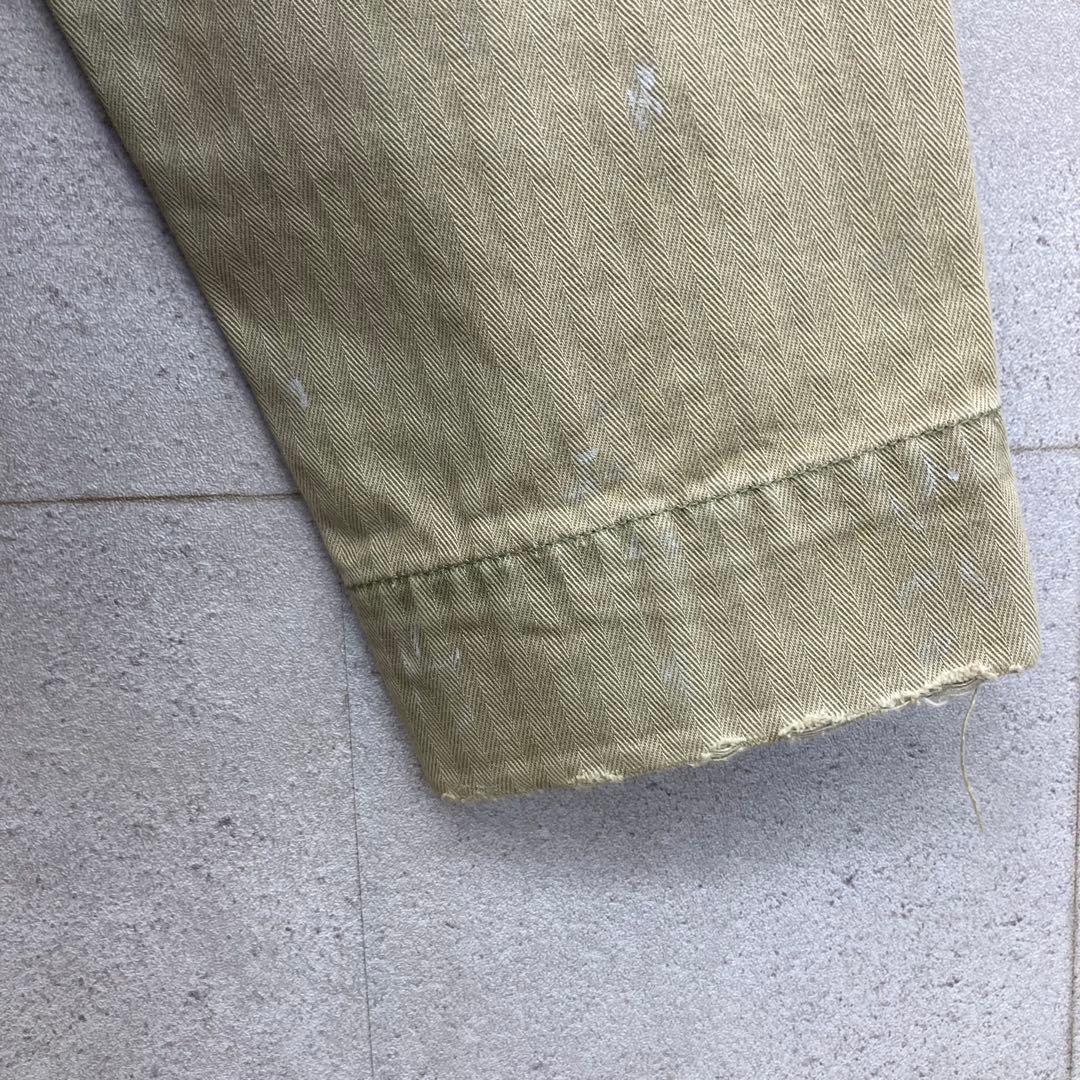 POLO RALPH LAUREN ミリタリージャケット ワッペン M カーキ