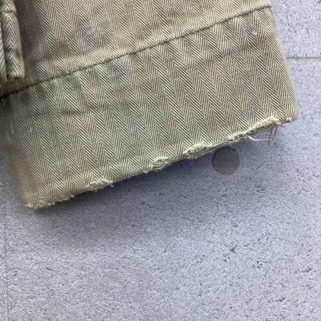 POLO RALPH LAUREN ミリタリージャケット ワッペン M カーキ