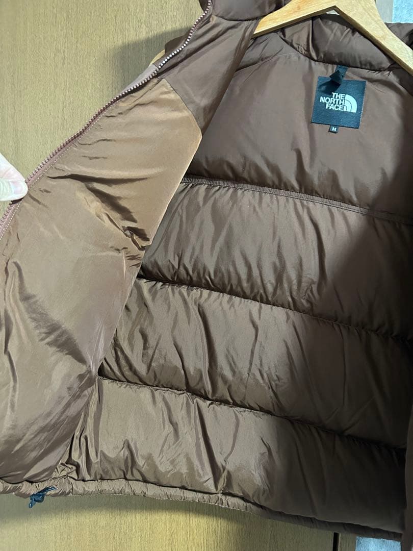 THE NORTH FACE ヌプシベスト M 茶 ND92232