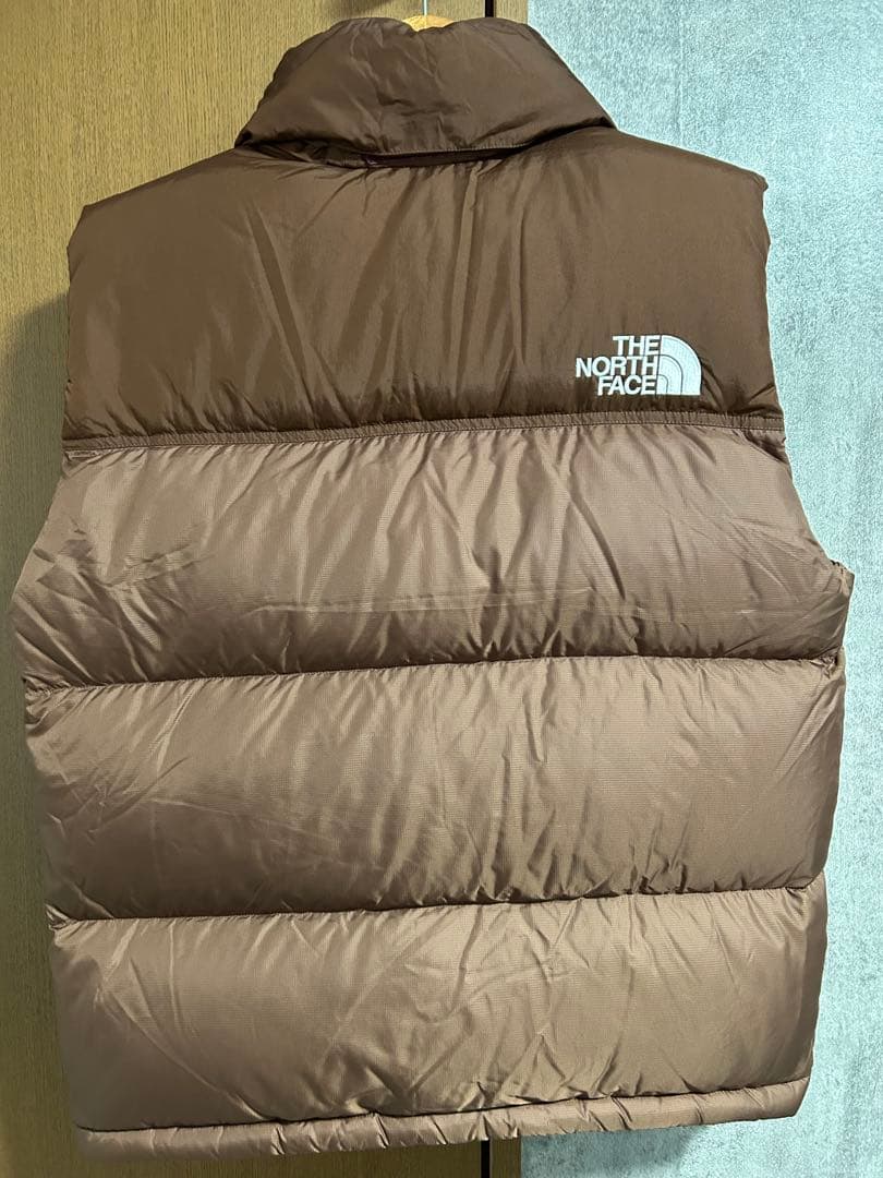 THE NORTH FACE ヌプシベスト M 茶 ND92232