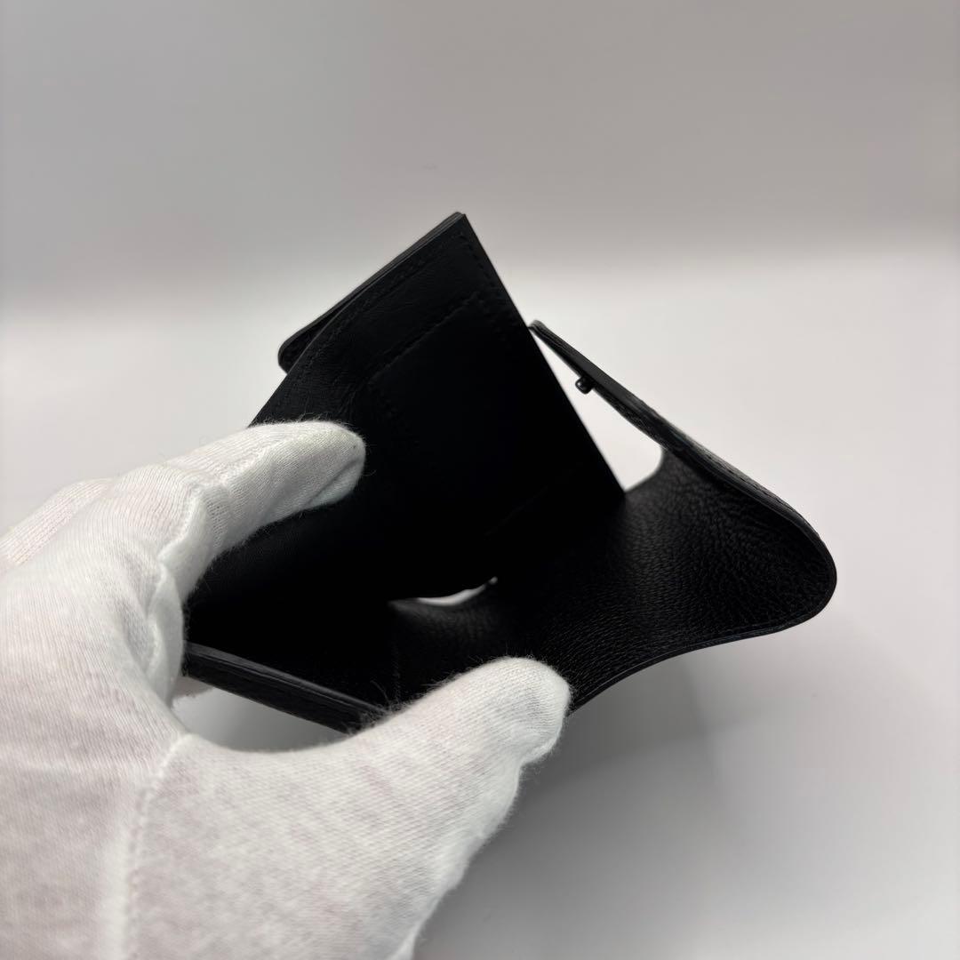 美品/付属品　maison sbond 財布　ブラック　amy black