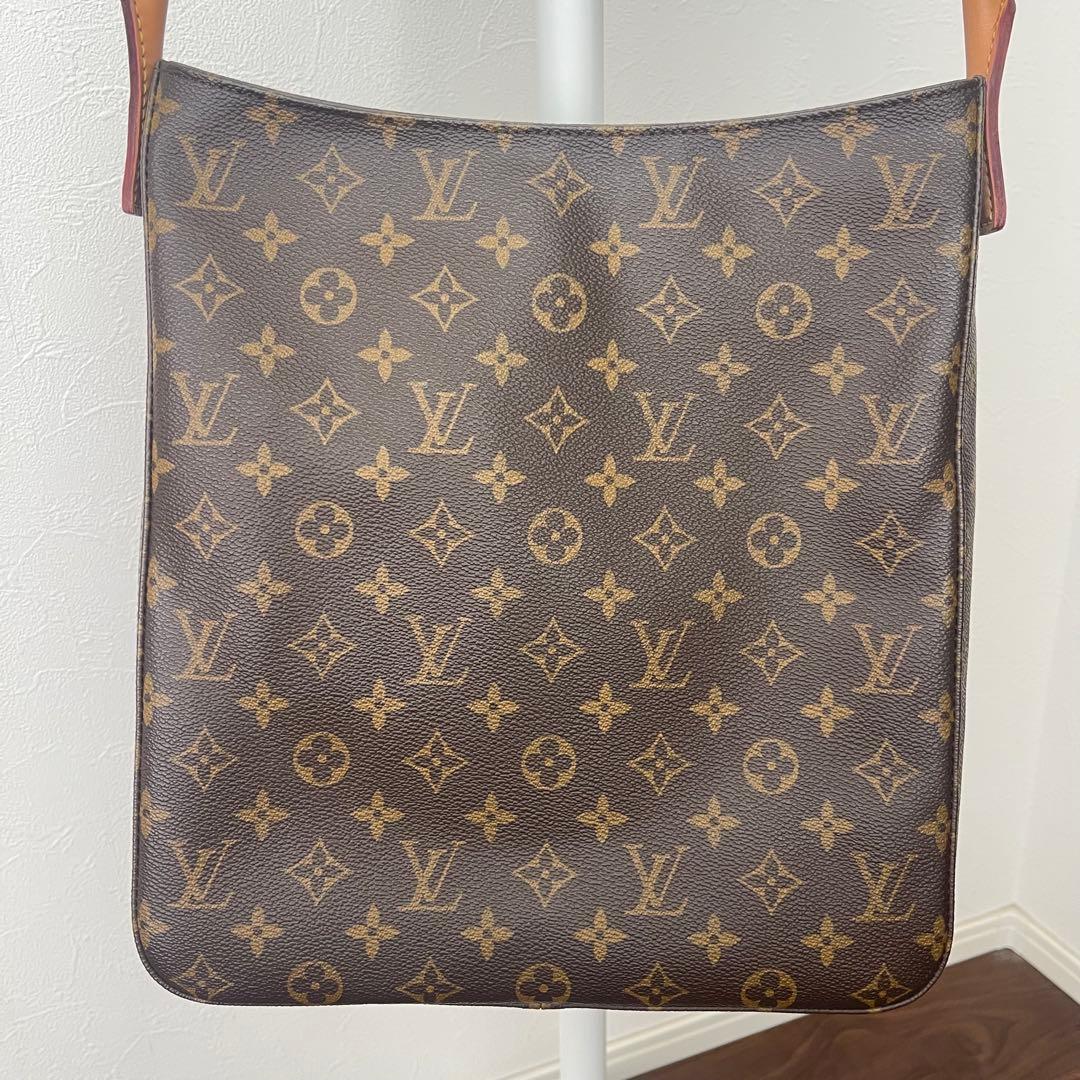 極美品 ルイヴィトン ルーピングGM ショルダーバッグ モノグラム ブラウン