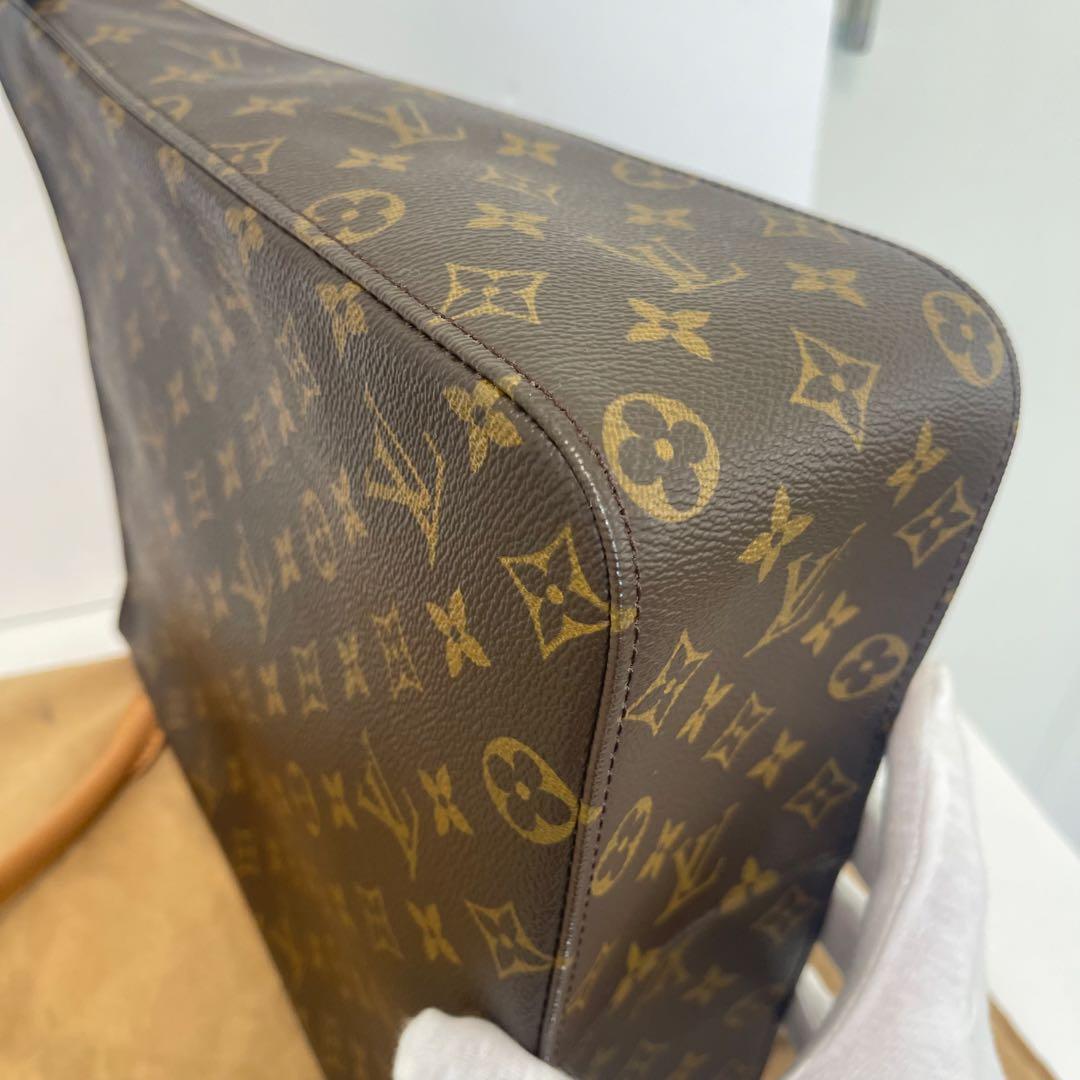 極美品 ルイヴィトン ルーピングGM ショルダーバッグ モノグラム ブラウン