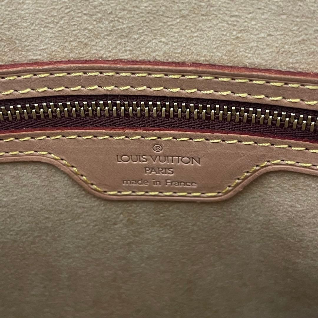 極美品 ルイヴィトン ルーピングGM ショルダーバッグ モノグラム ブラウン