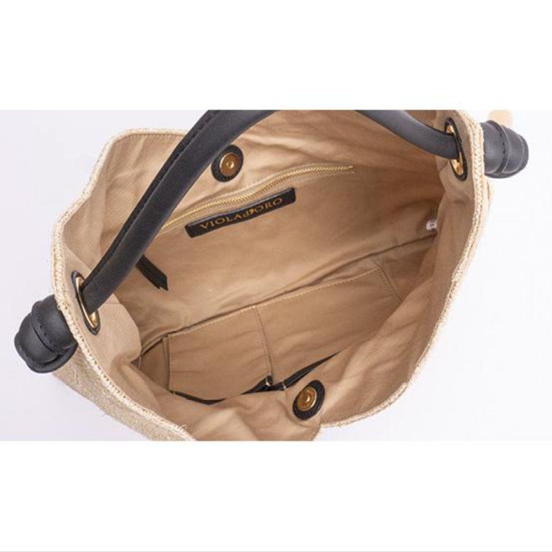 ヴィオラドーロ　アバカ　トートバッグ