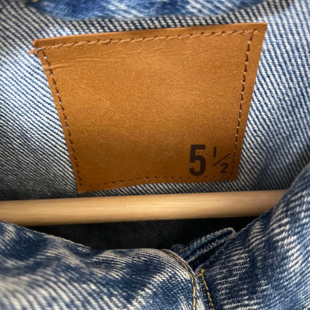 スピックアンドスパン5 1/2 1ST LINE FIT デニムジャケット