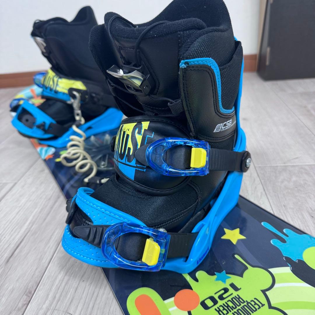 専用kissmark ジュニアスノーボードセット 120cm