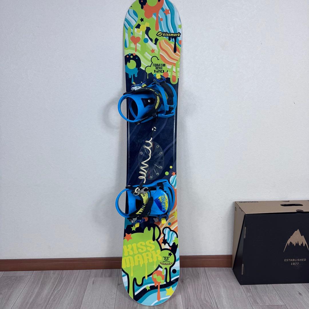 専用kissmark ジュニアスノーボードセット 120cm