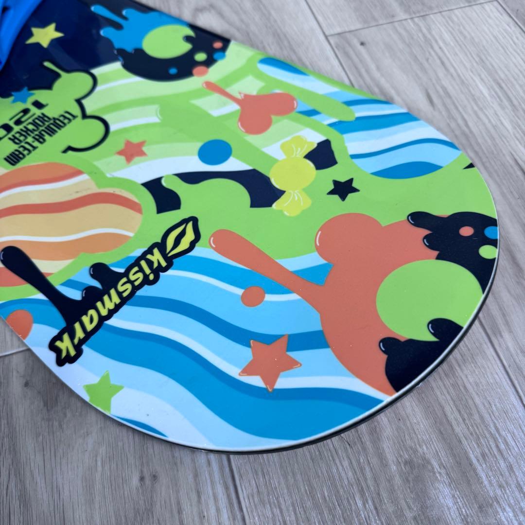 専用kissmark ジュニアスノーボードセット 120cm