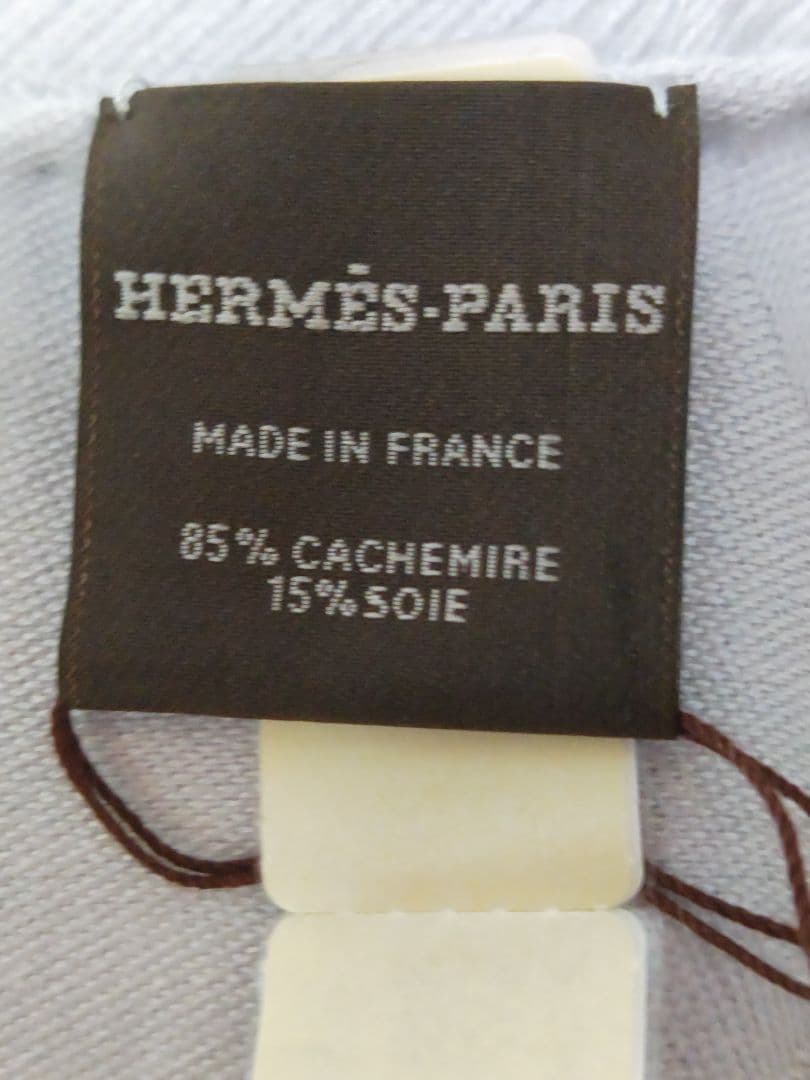 新品！HERMÈS-PARIS グレー ストール